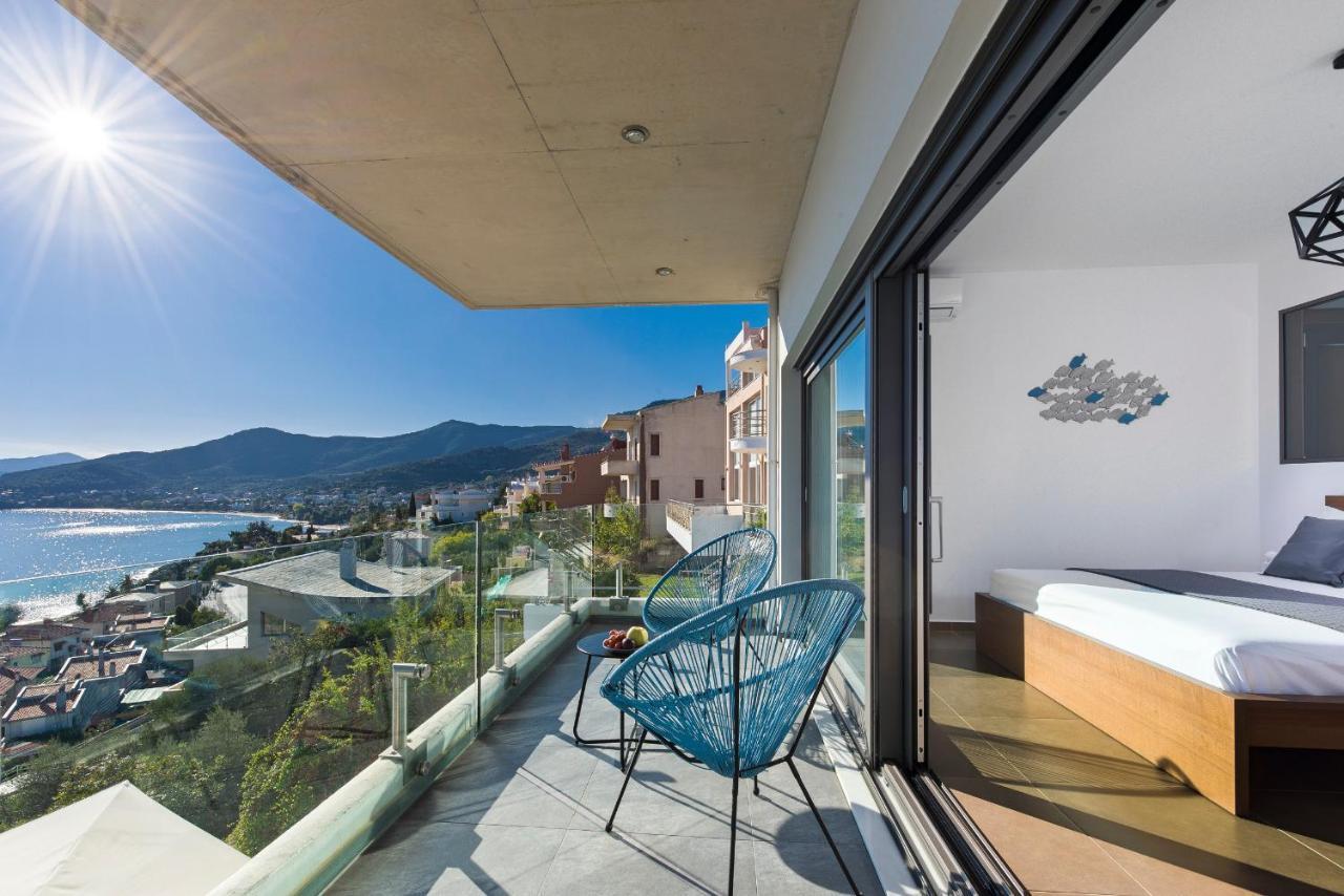 Villa Evian Палеон-Цифликион Экстерьер фото