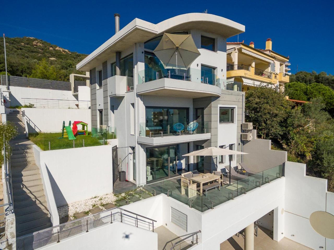 Villa Evian Палеон-Цифликион Экстерьер фото